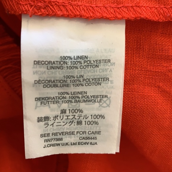 J. Crew Linen Fringe Tank Top - Picture 11 of 12